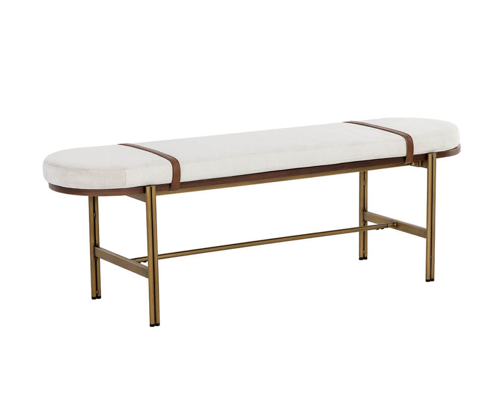 SUNPAN Elaine Bench - Polo Club Muslin 108688