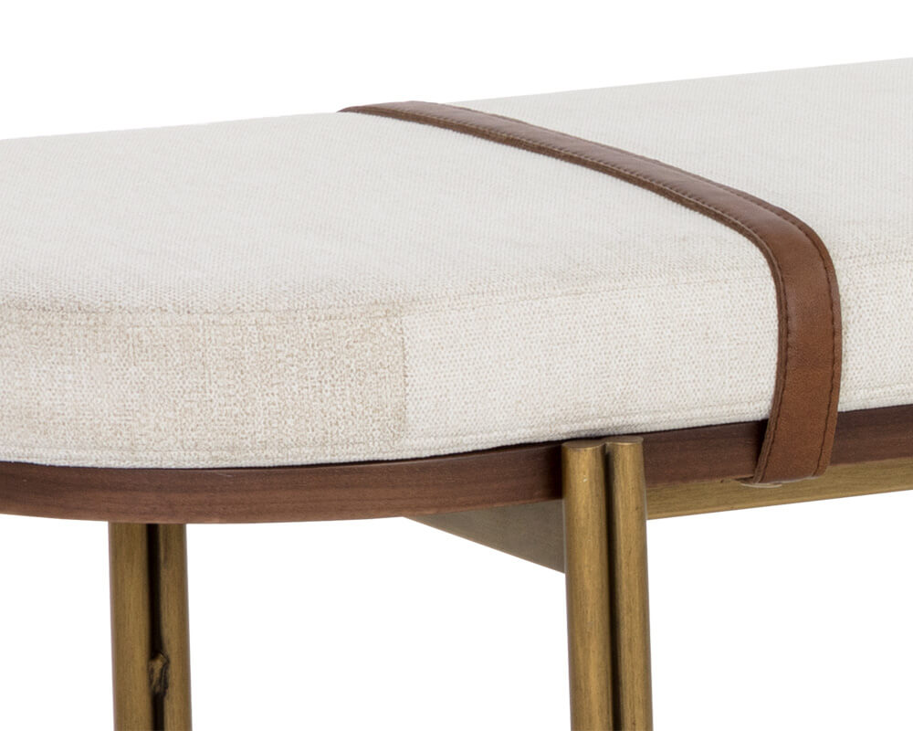 SUNPAN Elaine Bench - Polo Club Muslin 108688
