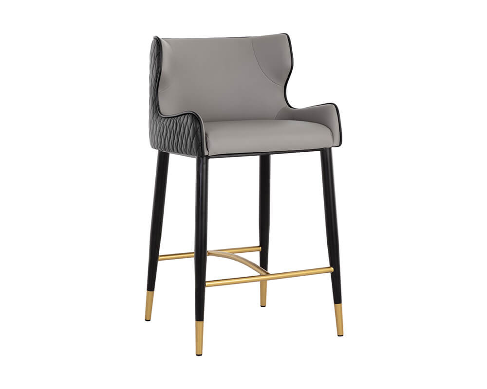 SUNPAN Gianni Counter Stool - Dillon Stratus / Dillon Black 108714