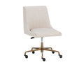 SUNPAN  HALDEN OFFICE CHAIR - BEIGE LINEN 108730