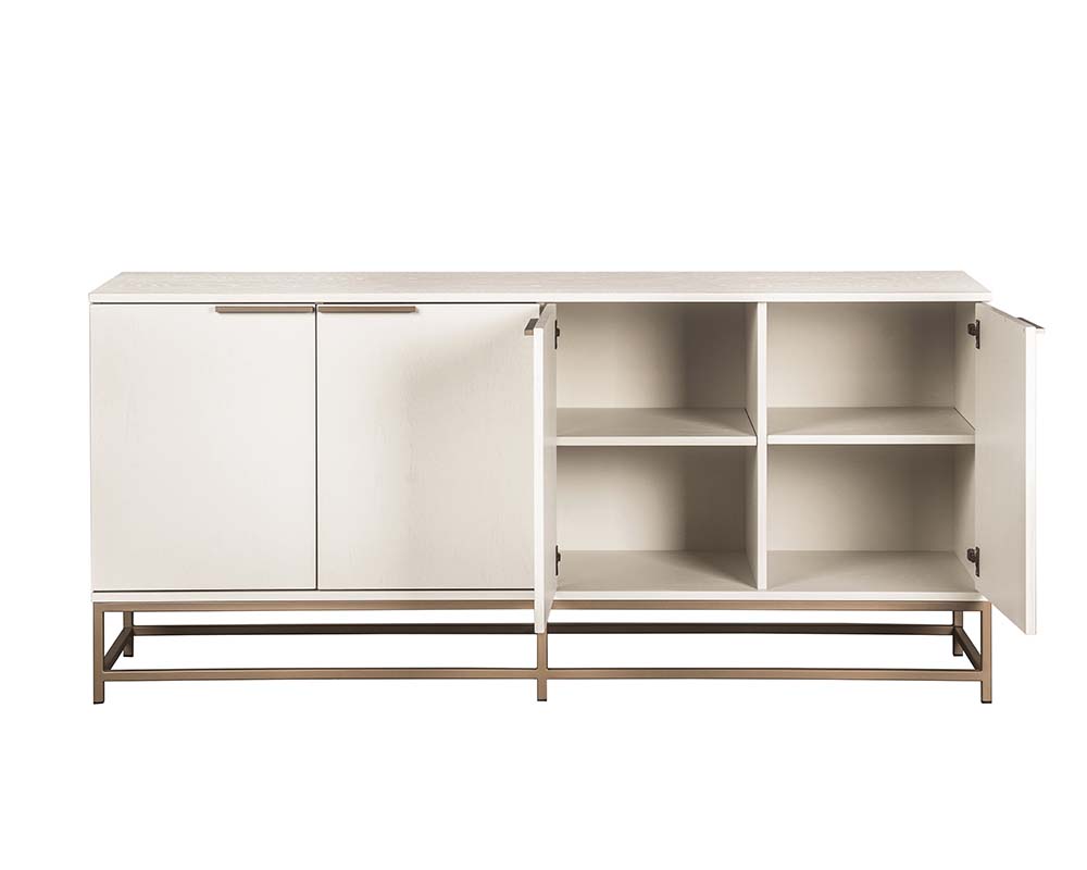 SUNPAN Rebel Sideboard Champagne Gold - Cream 108769