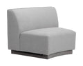 Sunpan Jaclyn Modular - Armless Chair Grey 108802