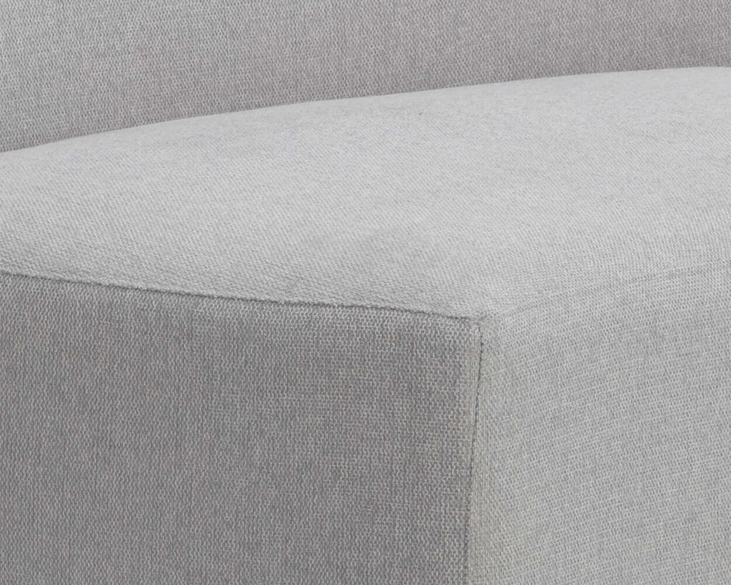 Sunpan Jaclyn Modular - Armless Chair Grey 108802