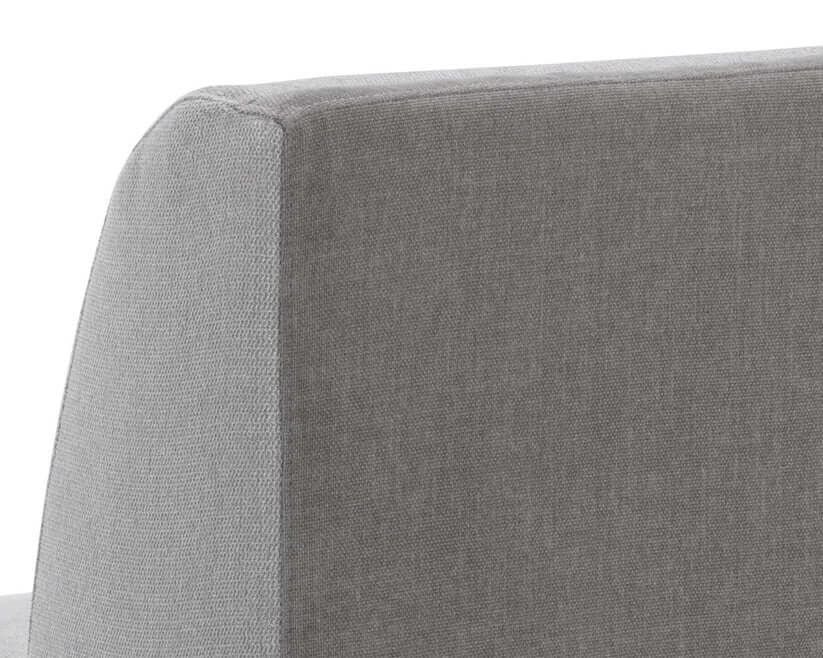 Sunpan Jaclyn Modular - Armless Chair Grey 108802