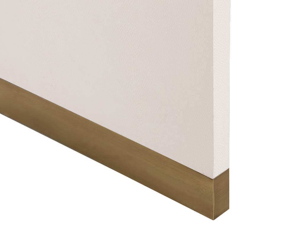 SUNPAN Ilona Desk - Oyster Shagreen 109022
