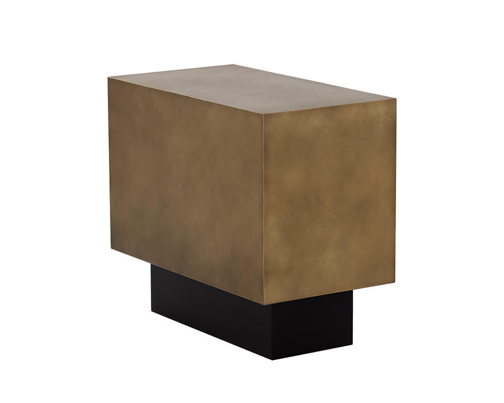 SUNPAN Blakely End Table Antique Brass 109023