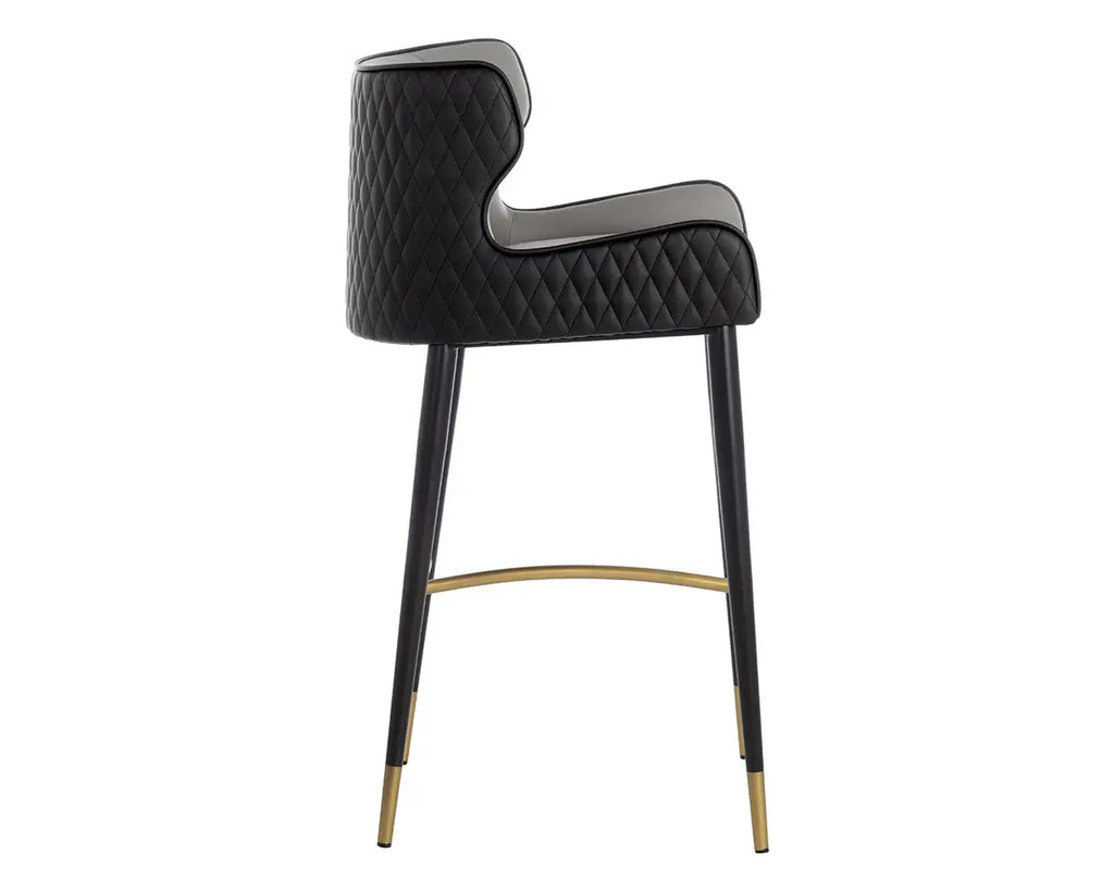 Sunpan Gianni Barstool Dillon Black 109036