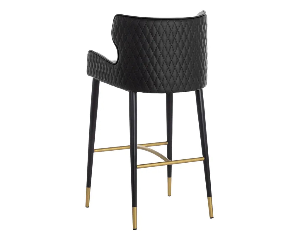Sunpan Gianni Barstool Dillon Black 109036