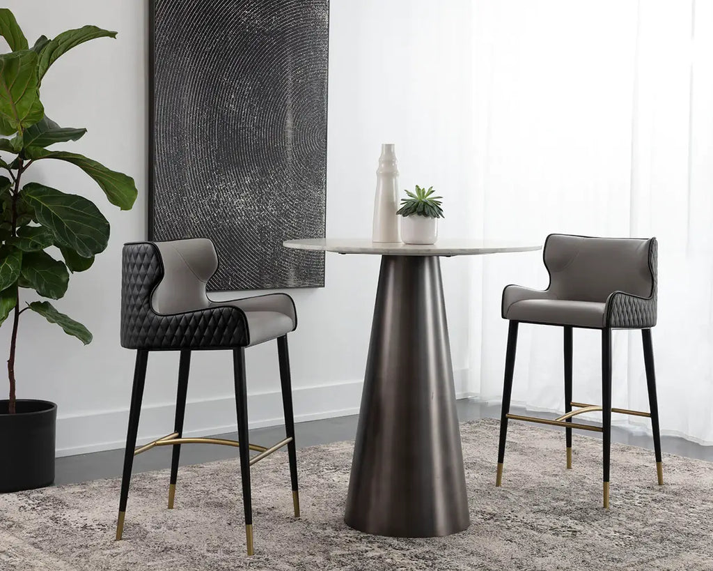 Sunpan Gianni Barstool Dillon Black 109036