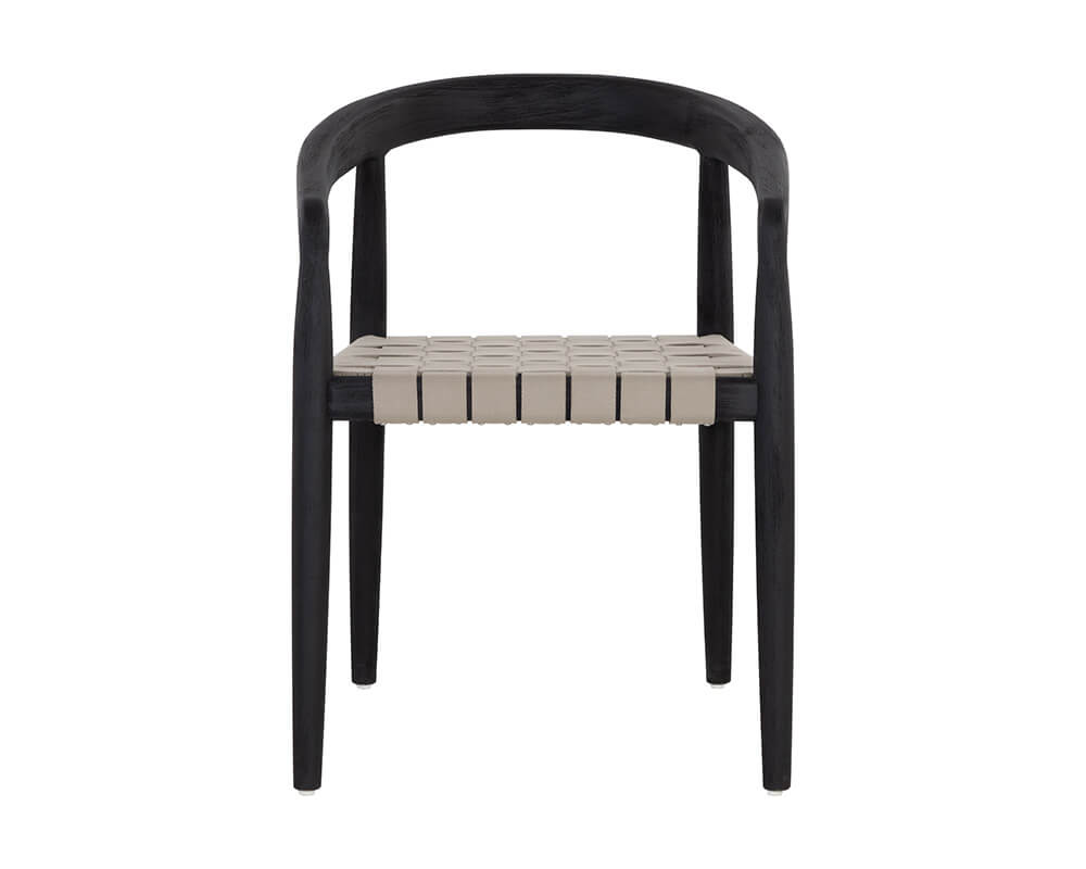 SUNPAN Cayman Dining Armchair - Charcoal 109043
