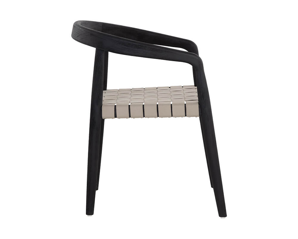 SUNPAN Cayman Dining Armchair - Charcoal 109043