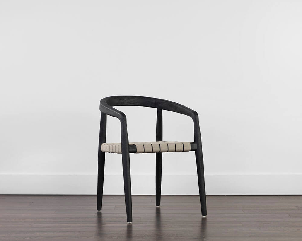 SUNPAN Cayman Dining Armchair - Charcoal 109043