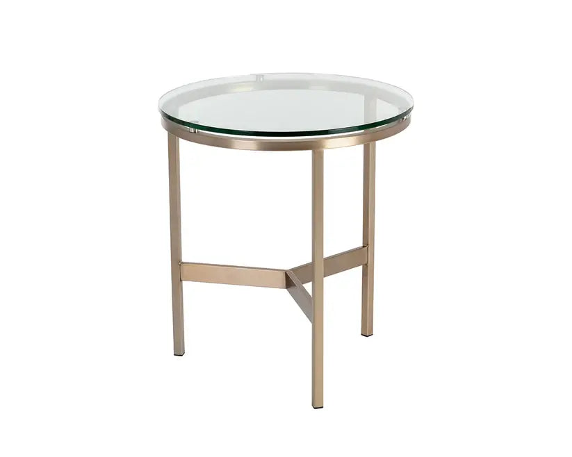 SUNPAN  Flato End Table Antique Brass  109191