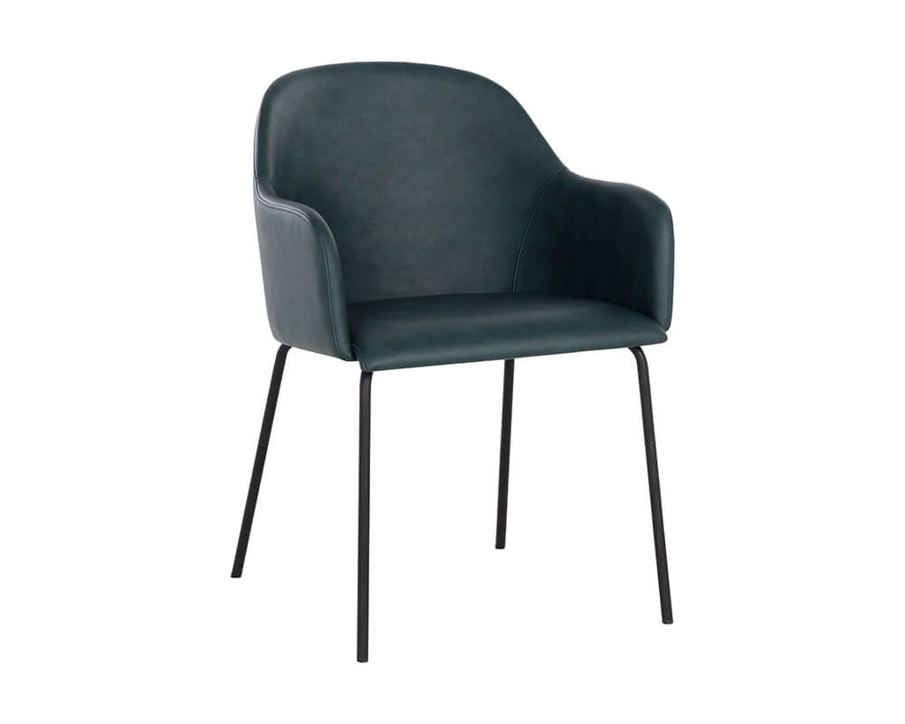 SUNPAN Hensley Dining Armchair Dark Teal 109250