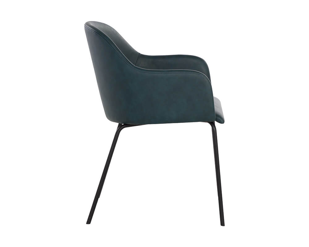 SUNPAN Hensley Dining Armchair Dark Teal 109250