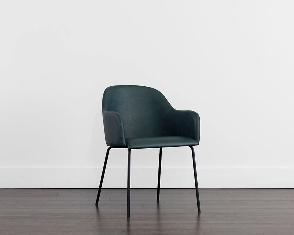 SUNPAN Hensley Dining Armchair Dark Teal 109250