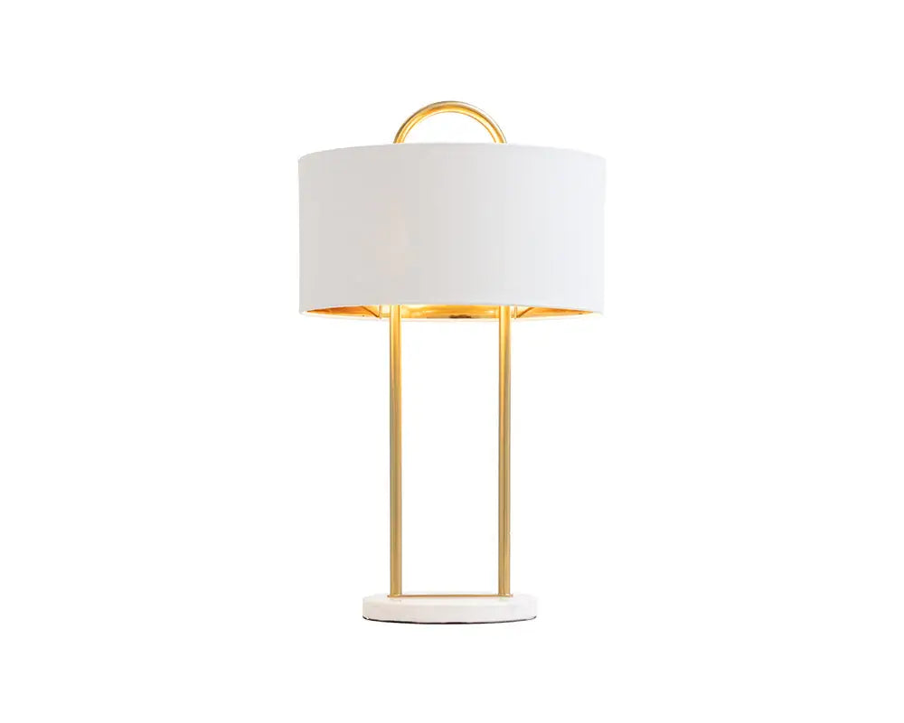 Sunpan Kezna Table Lamp White 109264