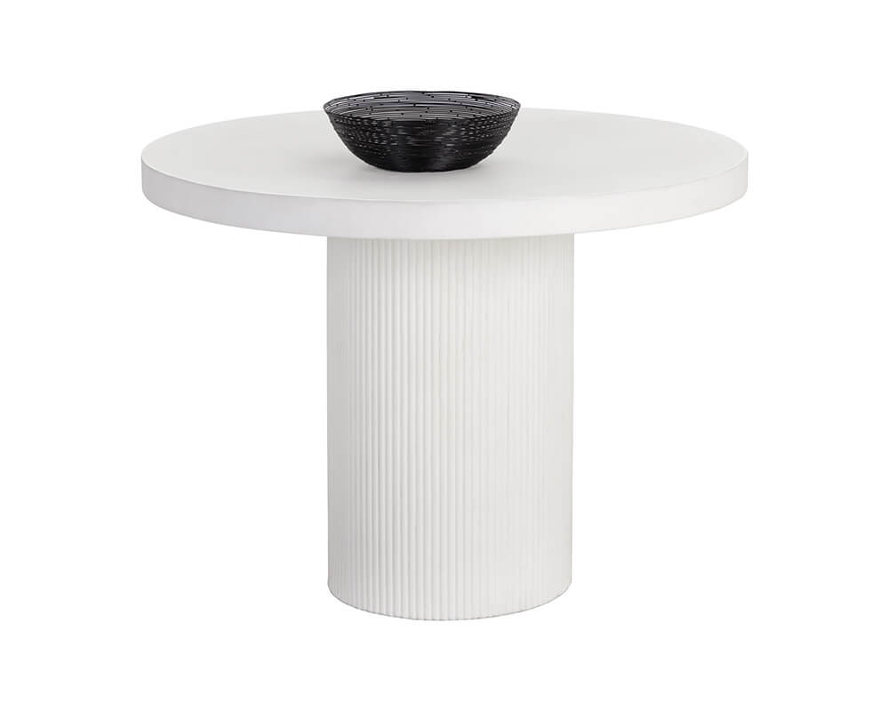 SUNPAN Nicolette Dining Table - White - 40" 109289