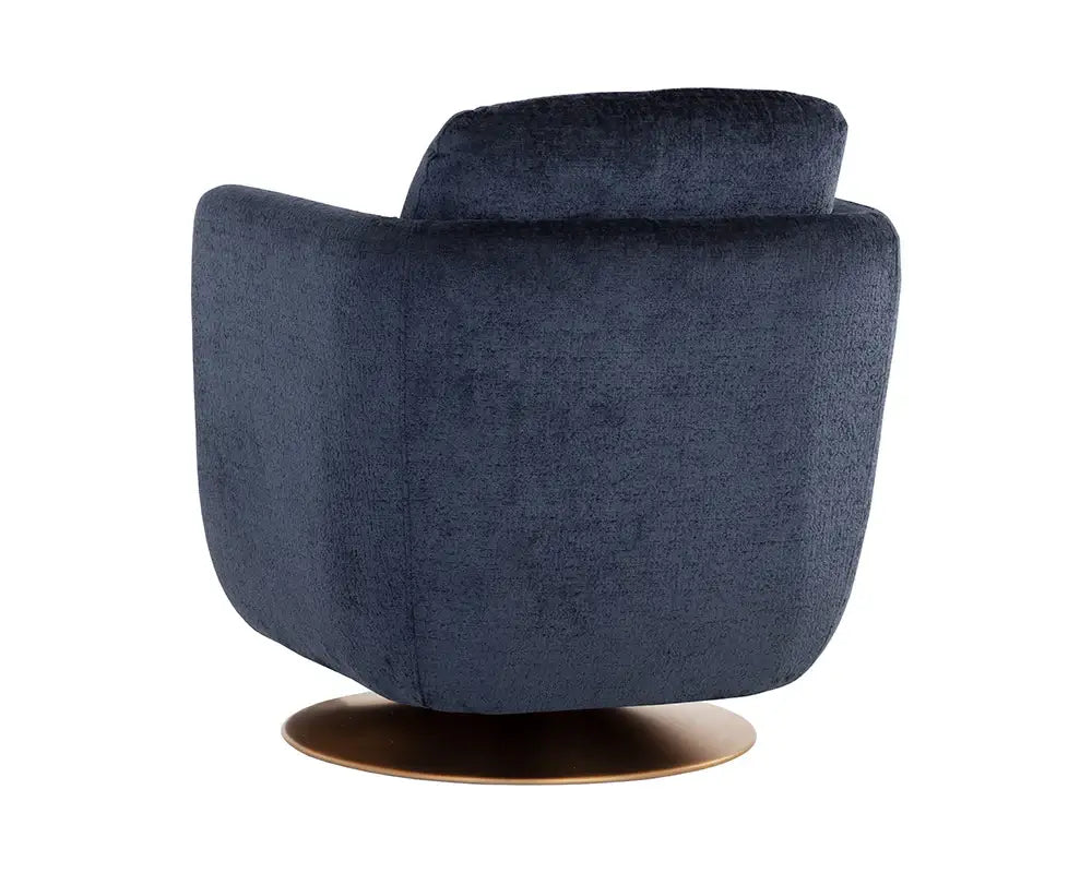 SUNPAN GILLEY SWIVEL LOUNGE CHAIR - BERGEN NAVY 109310