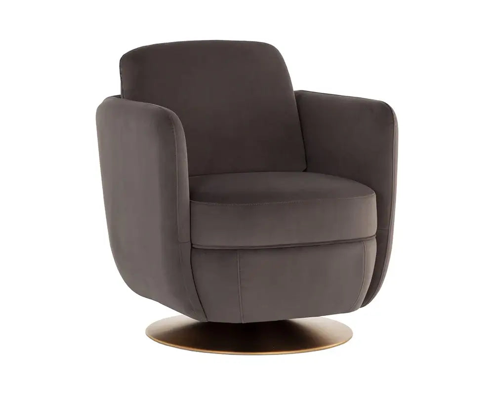SUNPAN GILLEY SWIVEL LOUNGE CHAIR - MEG ASH 109311