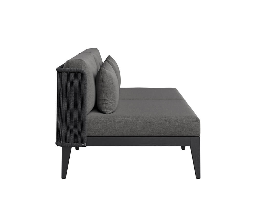 SUNPAN Ibiza 2 Seater Sofa Charcoal - Gracebay Grey 109440