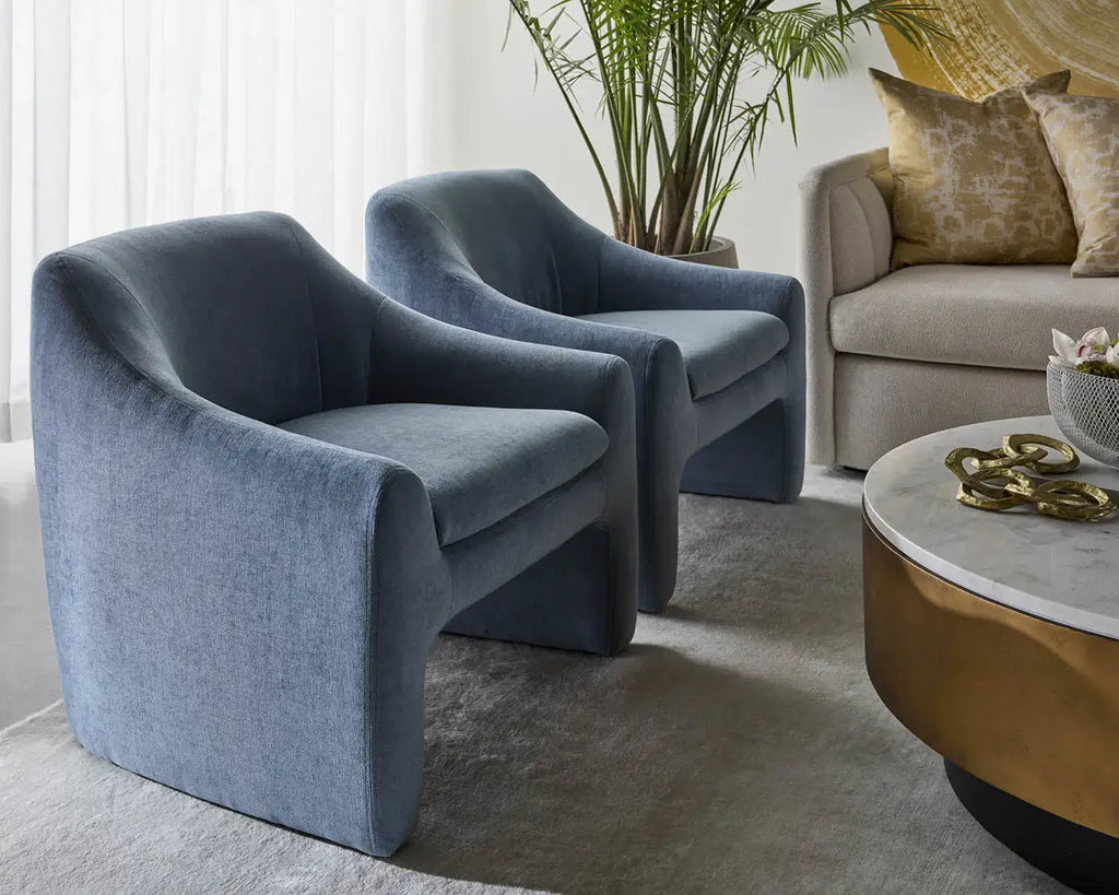 Sunpan Nevaeh Lounge Chair Danny Iceberg  109586