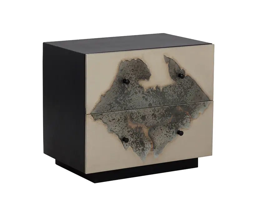 SUNPAN Arlington Nightstand Black 109633