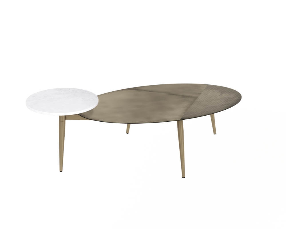 SUNPAN Tuner Coffee Table - Oval 109634