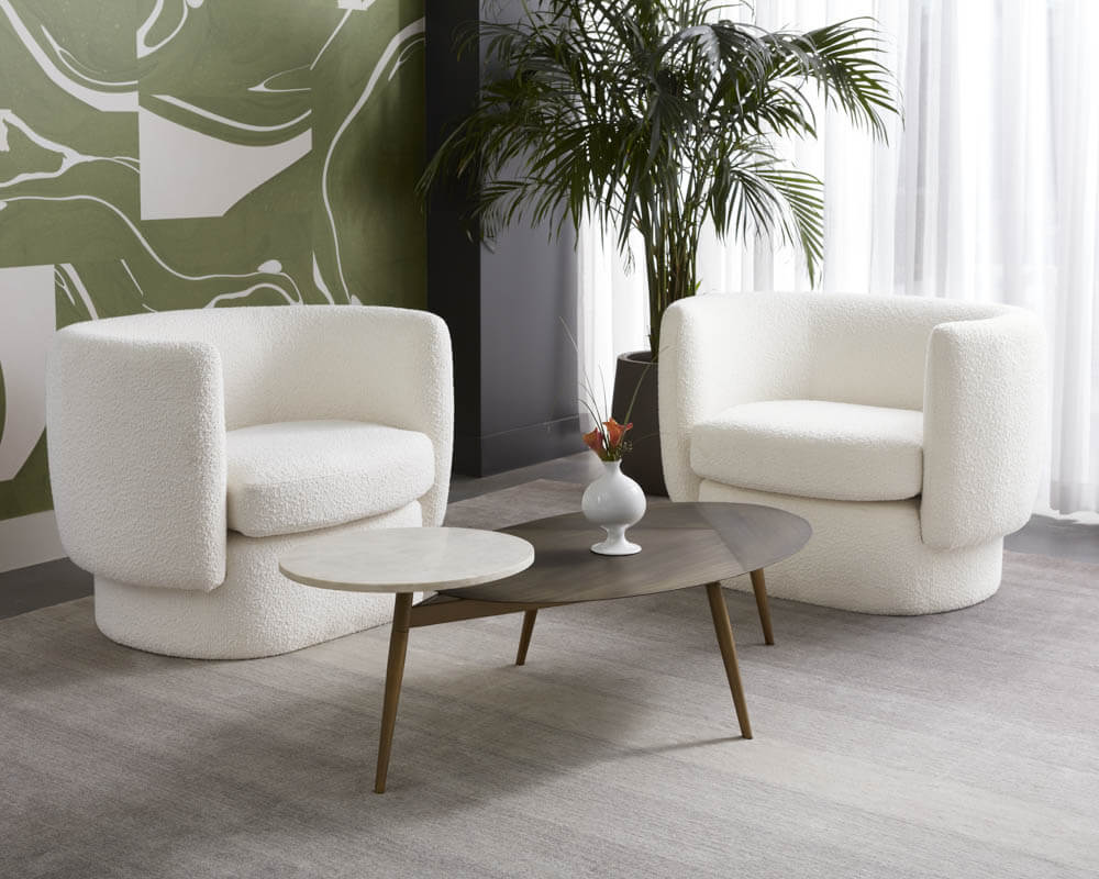 SUNPAN Valence Armchair Maya White 107996