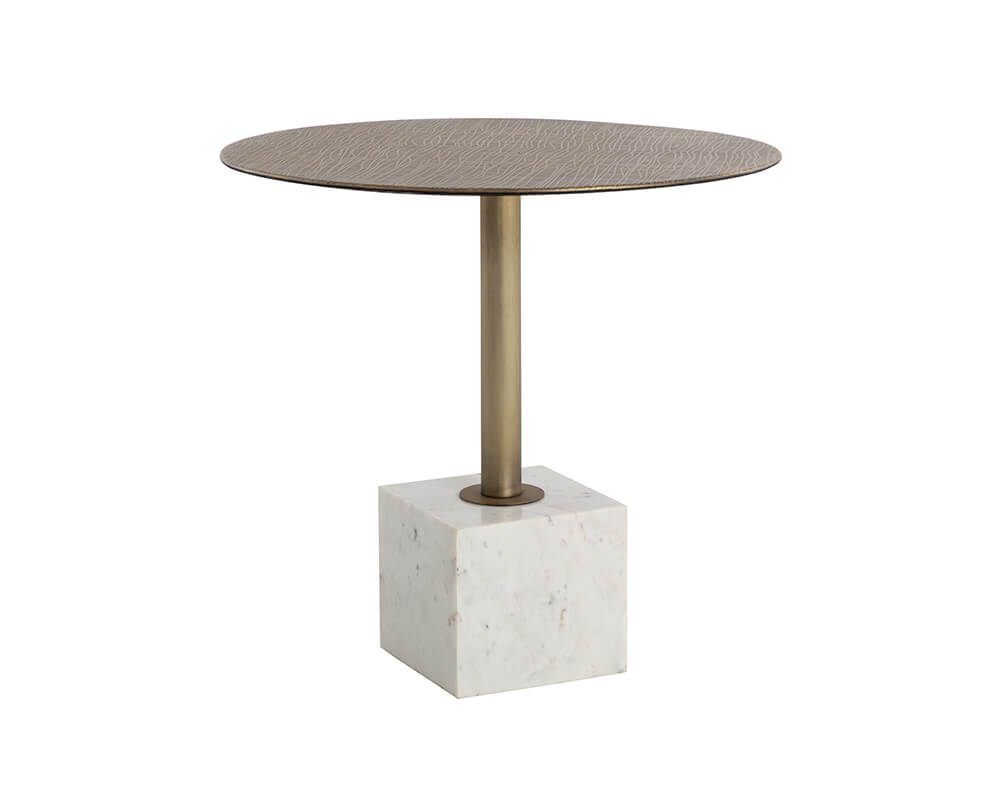 SUNPAN Kata Bistro Table White Marble - 32" 109639