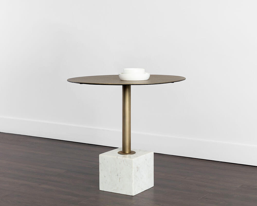 SUNPAN Kata Bistro Table White Marble - 32" 109639
