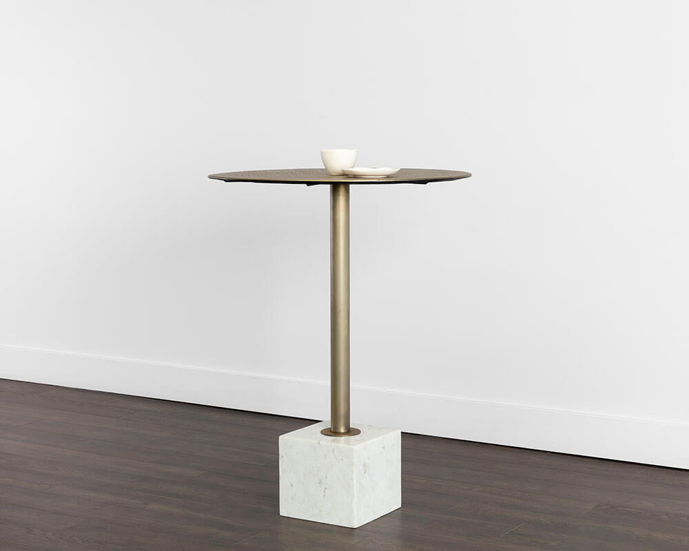 SUNPAN Kata Bar Table White Marble 109641