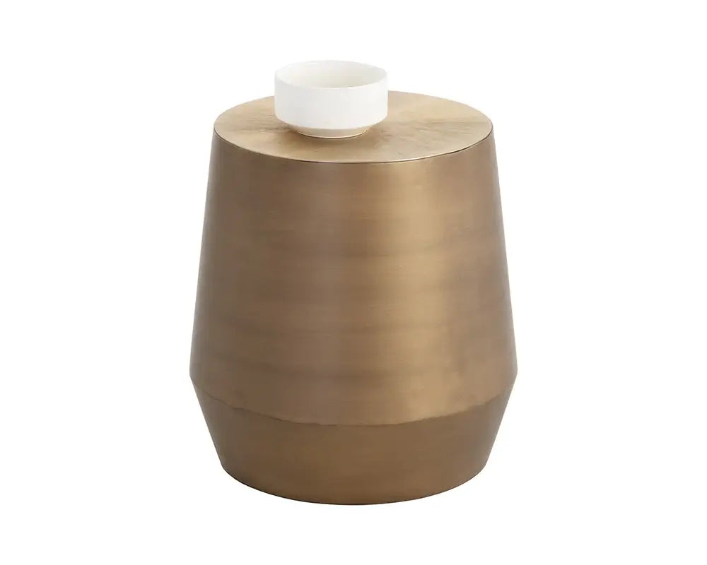 SUNPAN Creed Side Table Antique Gold 109689