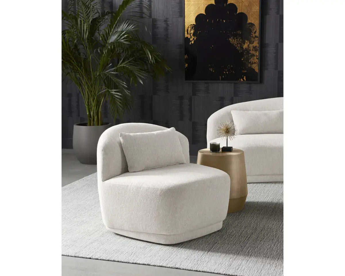 SUNPAN Creed Side Table Antique Gold 109689