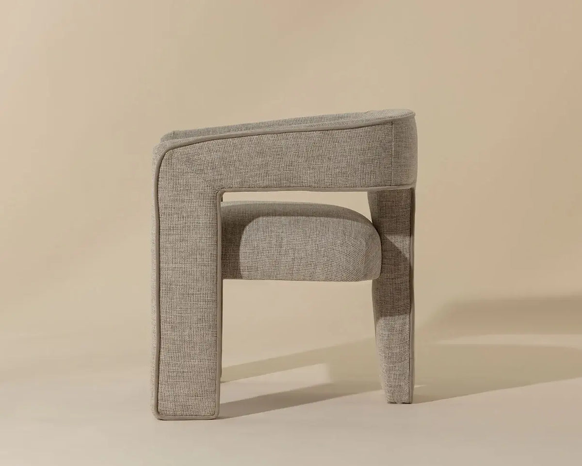 SUNPAN KRASNER DINING ARMCHAIR - RHAPSODY SAND 109718