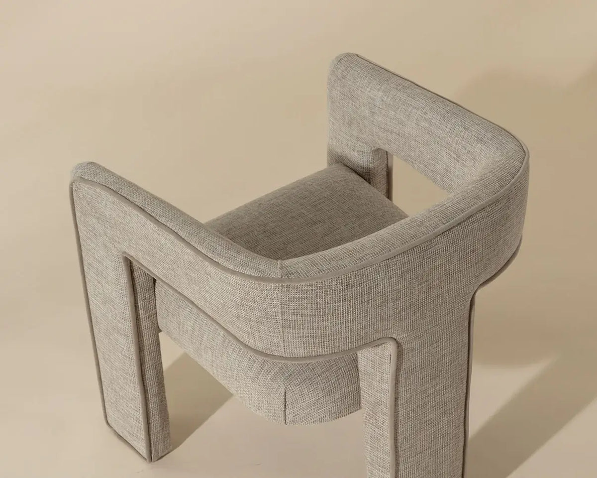 SUNPAN KRASNER DINING ARMCHAIR - RHAPSODY SAND 109718