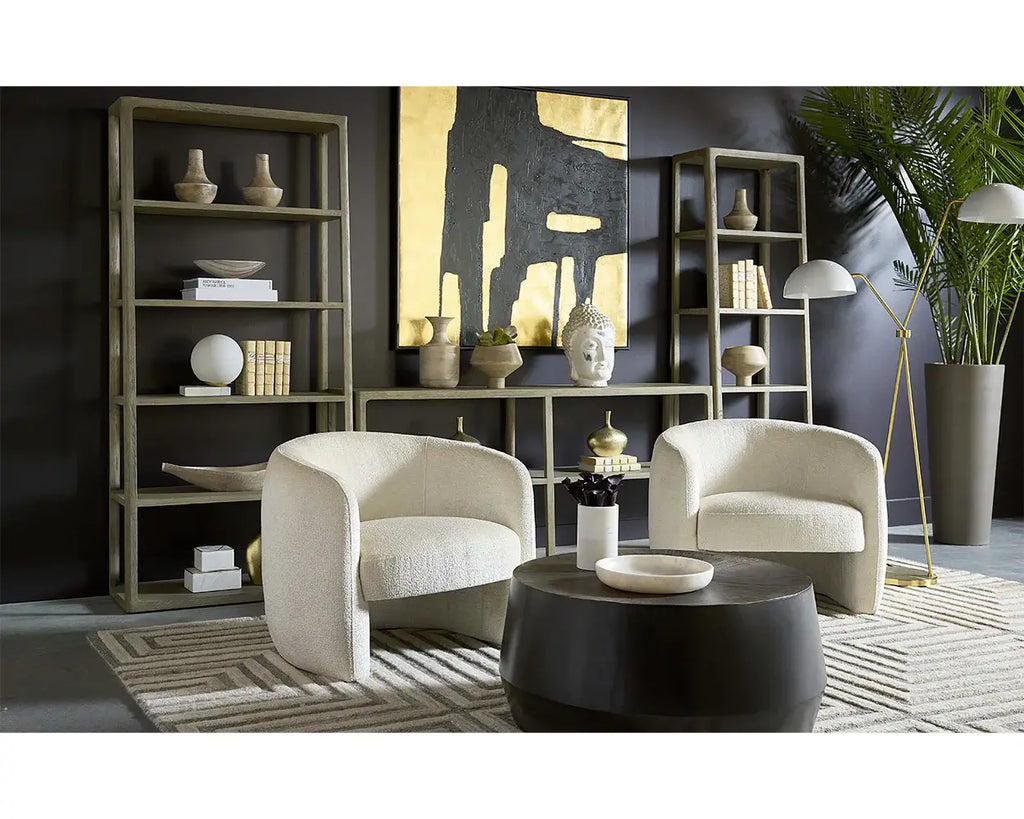 SUNPAN Mircea Lounge Chair Bergen Ivory 109723