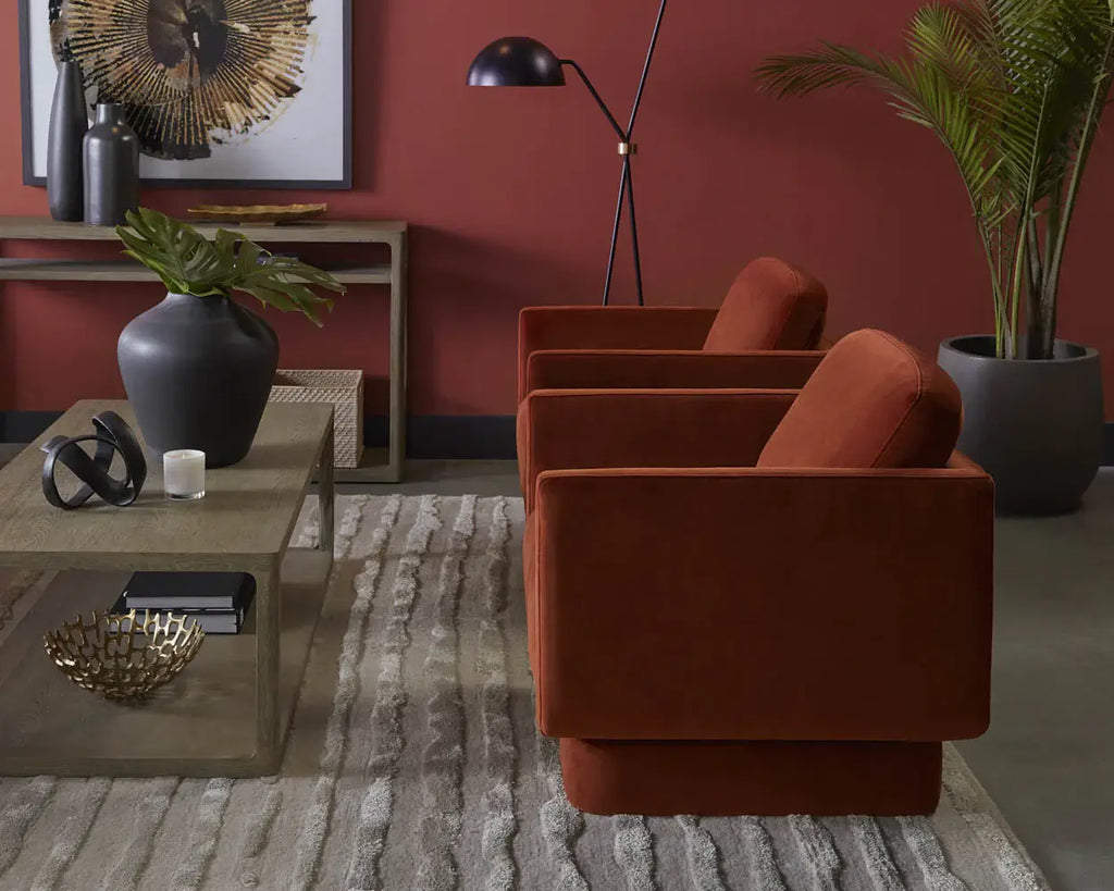 SUNPAN Everton Lounge Chair Meg Rust 109726