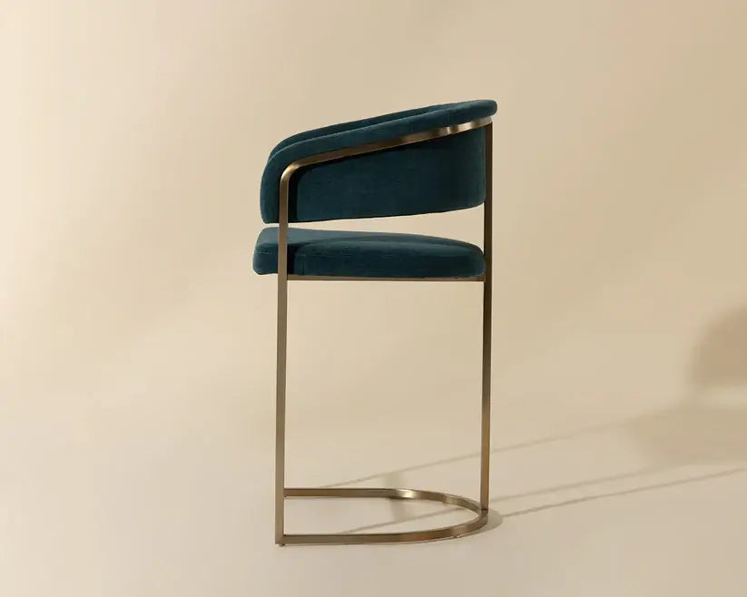 SUNPAN MARRIS COUNTER STOOL DANNY TEAL GOLD 109748