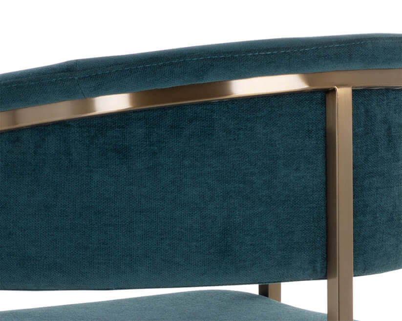 SUNPAN MARRIS COUNTER STOOL DANNY TEAL GOLD 109748