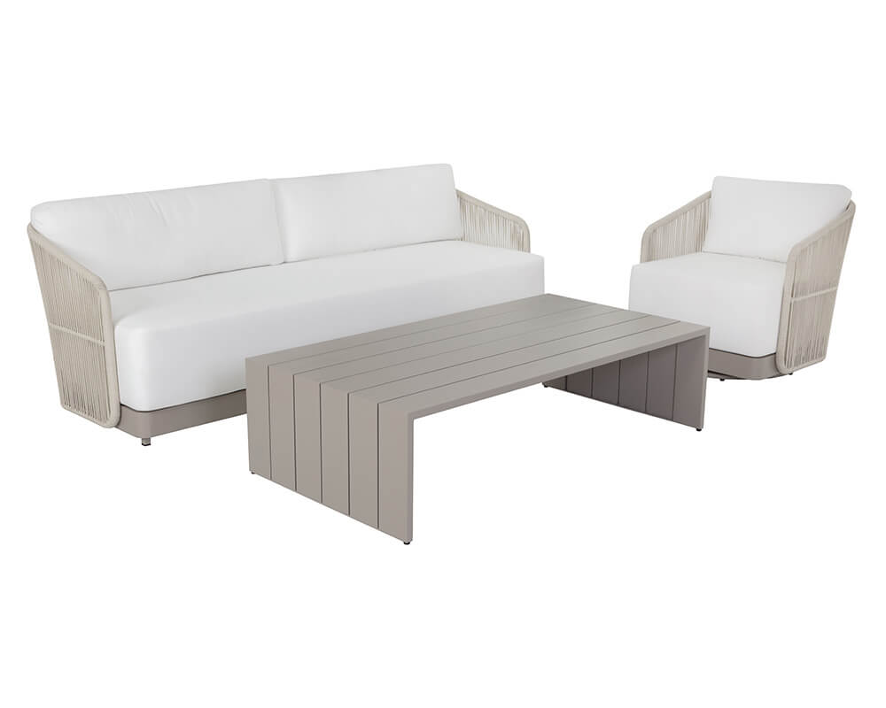 SUNPAN Verin Coffee Table Greige 109828
