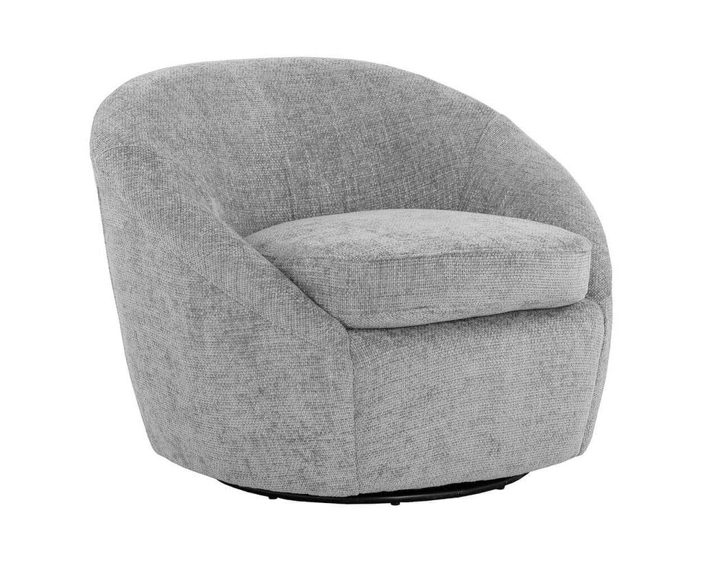 SUNPAN Bliss Swivel Lounge Chair Husky Grey 109892