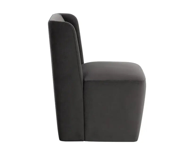 SUNPAN Amita Wheeled Dining Chair Piccolo Pebble 109899