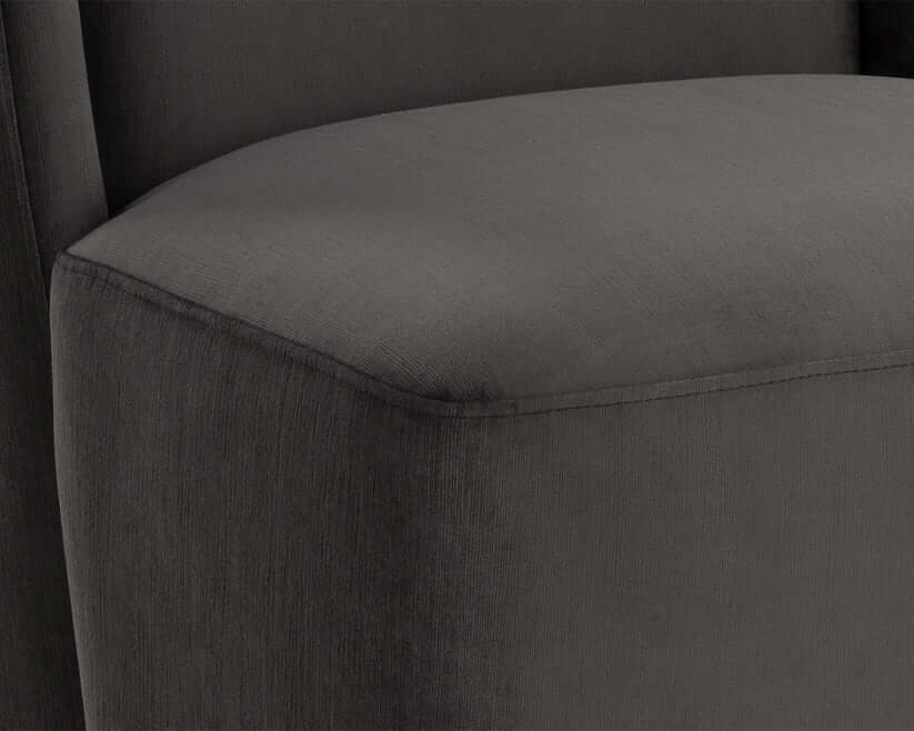SUNPAN Amita Wheeled Dining Chair Piccolo Pebble 109899