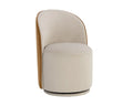 SUNPAN Cavoli Swivel Dining Chair Taupe 109915