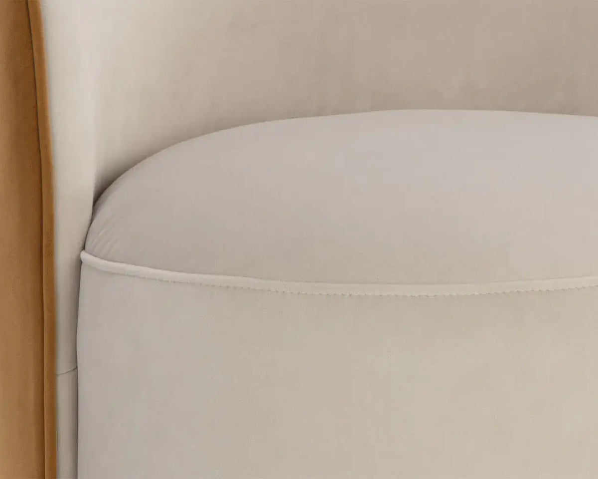SUNPAN Cavoli Swivel Dining Chair Taupe 109915