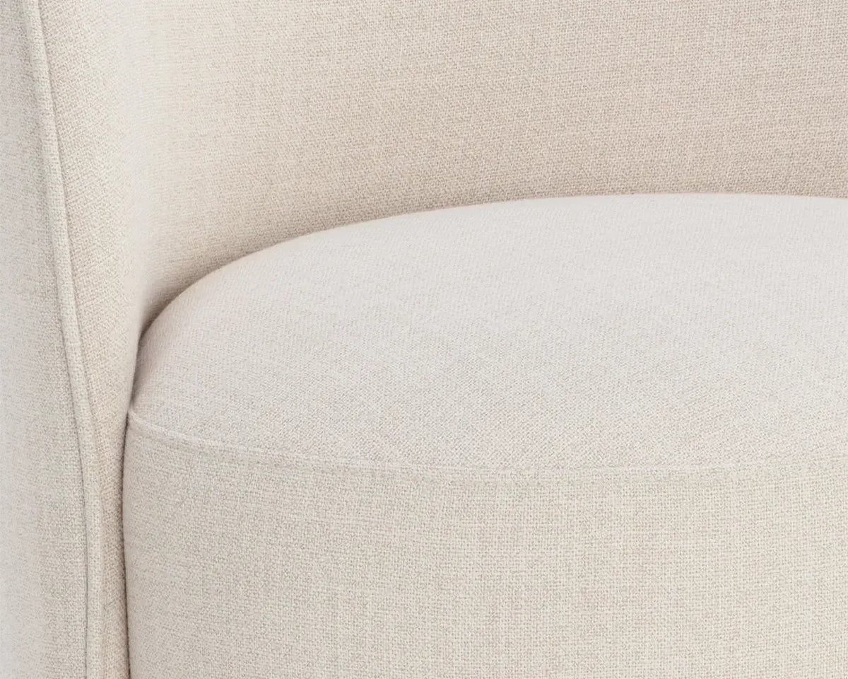 SUNPAN Cavoli Swivel Dining Chair Linen 109916