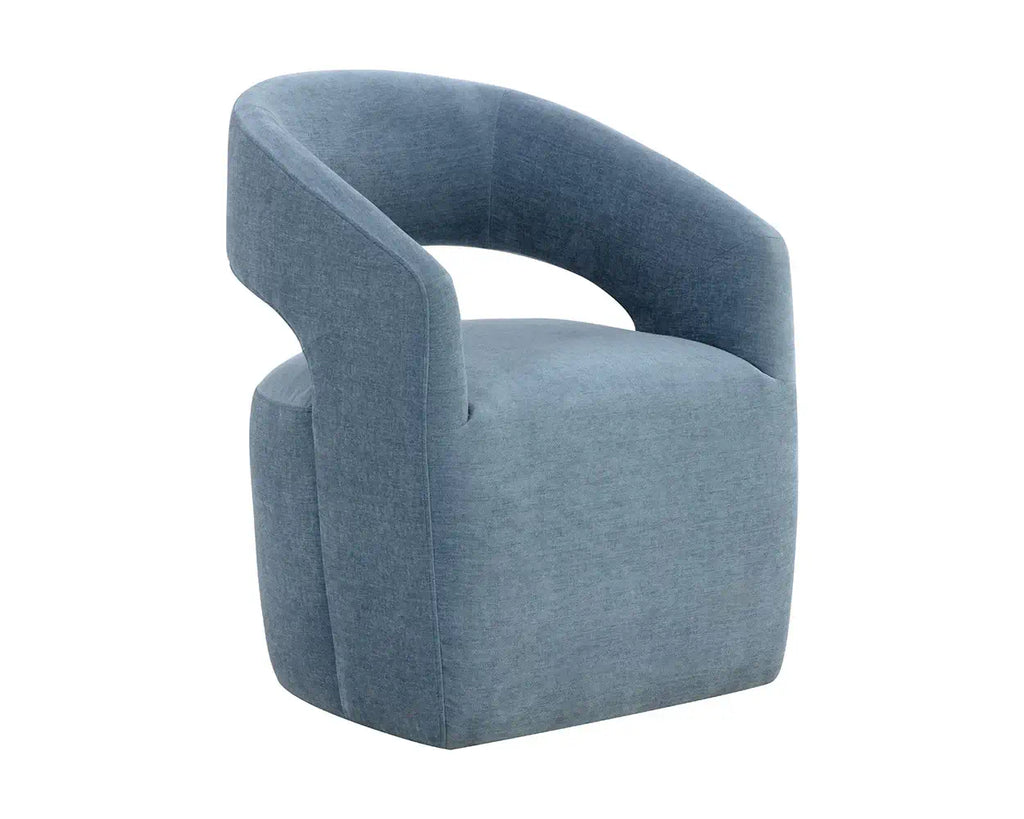SUNPAN LLORET WHEELED DINING ARMCHAIR ICEBURG 109918