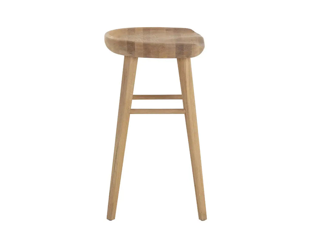 SUNPAN DOMINIC COUNTER STOOL - LIGHT OAK 110044