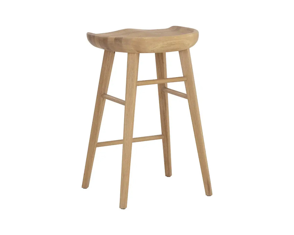 SUNPAN DOMINIC COUNTER STOOL - LIGHT OAK 110044